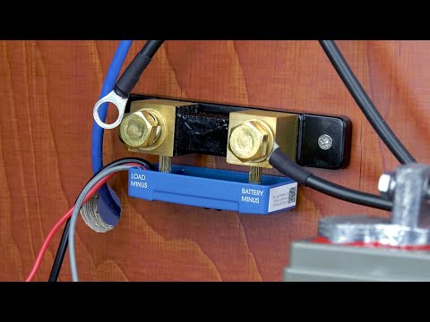 RV all-in-one battery monitor